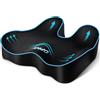 Ophy Cuscino Sedia - Memory Foam Premium a Forma U per Cuscino Sedia Ufficio, Sedia Gaming, Sedile Auto - Morbido Comfort con Base Antiscivolo & Cover Lavabile