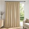 Deconovo Tenda Oscurante per Interni con Fettuccia - 3 Modi di Montaggio, Tessuto Termico Morbido per Camera da Letto e Soggiorno, Certificato OEKO-TEX, 1 Pannello 280x175 cm, Beige Sabbia
