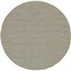 RugVista Handloom flat, Tappeto, Kilim, Ø 300 cm, Rotonda, Pelo corto, Soggiorno, Sala da pranzo, Camera letto, Lavabile solo a secco, Certificato Care & Fair, Chiaro Grigio/Beige