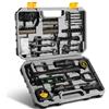 DEKO Cassetta Attrezzi Completa Professionali 148 Pezzo, Kit Set Attrezzi da Lavoro in Offerta, Valigetta Attrezzi, Fai da Te Attrezzi, Adatto per la Riparazione Domestica, Ufficio, Giardino