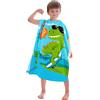 BTNEEU Poncho Asciugamano da Bambino Mare con Cappuccio - Super Assorbente, Asciugatura Rapida, Telo Mare Accappatoio per Bambini 6-12 Anni