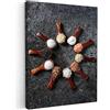 MuchoWow© Quadri Con Cornice 50x70 cm Decorazione Quadri Camera Da Letto Quadretti Da Parete Moderni Quadro Moderno Soggiorno Grande Foto Su TelaCucchiaio - Erbe - Spezie - Cucina - Industriale