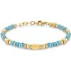 SIUMAL Boho Bracciale Donna, Argento & Oro Impilabile Gioielli Regali