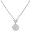 GD GOOD.designs Collana Sole - Collana Impermeabile da Donna Argento con Ciondolo Sole in Acciaio Inossidabile 316L Color Argento - Regolabile (45 cm - 50 cm)