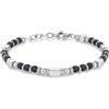SIUMAL Bracciale Donna, Bracciale Bohémien in Pietra Naturale e Acciaio Inossidabile per Donna, Regalo Di Compleanno, Regalo Di Natale per La Mamma