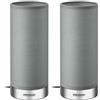 Monzana 2x Lampade Comodino Touch Incl. Lampadine LED Dimmerabile E14 Luce Notturna Lettura Soggiorno Scrivania