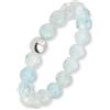 GD GOOD.designs Anello Anti-stress con Perle di Pietra Naturale - Elastico e Sfaccettato per Donne
