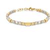 SIUMAL Bracciale Donna, Bracciale Bohémien in Pietra Naturale e Acciaio Inossidabile per Donna, Regalo Di Compleanno, Regalo Di Natale per La Mamma