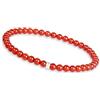GD GOOD.designs Bracciale di Perle in Argento 925 con Pietre Naturali Autentiche da 4 mm per Donna