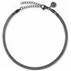 GD GOOD.designs Cavigliera da donna - Collana piatta a serpente (3 mm) in oro 18 carati, oro rosa o argento, impermeabile e regolabile (22 - 27 cm) - Cavigliera in acciaio inox 316L, Eine Grösse
