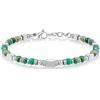 SIUMAL Bracciale Donna, Bracciale Bohémien in Pietra Naturale e Acciaio Inossidabile per Donna, Regalo Di Compleanno, Regalo Di Natale per La Mamma
