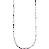 GD GOOD.designs Collana di perle da donna con perle colorate - Collana di perle compatibile con la pelle senza ciondolo - 42-47cm