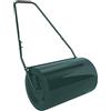 Outsunny Rullo per Prato da 30L di capacità con Maniglia Imbottita, Rullo Giardino in Acciaio Riempibile con Acqua/Sabbia, 102x50x30 cm, Verde Scuro