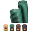 paramondo Canniccio PVC Recinzione Frangivista Triplo Rinforzo Paravista, Resistente ai Raggi UV Resistente, Impermeabile, Protettivo Frangivento per Giardino, Balcone & Terrazza, 180 x 500 cm, Verde