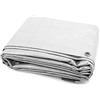 jarolift Telone Occhiellato Impermeabile, Telo di Copertura Multiuso in Polietilene 140 g/m², Resistente, 3 x 4 m, Bianco