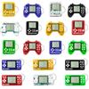 Vicloon 18 Pezzi Portachiavi con Gioco di Mattoni, Mini Portachiavi con Gioco Arcade Tetris Portatile, 26 Giochi Classici Integrati, Perfetti Come Regalini per Feste di Compleanno (18PCS)