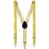 Aomig Bretelle con Paillettes, Glitterato Bretelle Paillettes, Stile Posteriore a Y Elastico Comodamente Regolabile con Clip Unisex per La Festa di Cosplay Carnevale Paillettes Vintage Mascherata