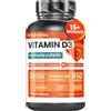 VitaStrong Vitamina D3 2000 UI 50mcg, (1 compressa ogni 2 giorni) 450 compresse Vitamina D3 colecalciferolo (15+ mesi), sistema immunitario, ossa, denti, muscoli, integratore di vitamina D3 ad alto dosaggio, Vitastrong