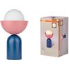 OSRAM Lampada da tavolo DECOR Bowl E14 Vetro Blu/Rosa 200mm