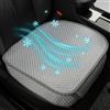 Black Panther Set da 2 Coprisedili Inferiori Anteriori Auto in Seta Ghiacciata - Comfort per Tutte le Stagioni | Vestibilità Universale | Protezione Totale | Installazione Facile e Veloce (Grigio)