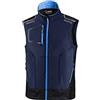 Sparco Gilet da Lavoro Illinois Tech Light Vest da Uomo. Smanicato tecnico idrorepellente e antivento con inserti rinforzati anti-abrasione sulle spalle.