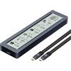 Junterone M.2 SSD SATA NVME Enclosure USB3.2 Gen2x2 Tipo C 20 Gbps SSD Case M.2 SATA NVME Enclosure Disk Box Tool Free SSD Case