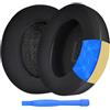 MMOBIEL Cuscinetti Auricolari di Ricambio per Anker Soundcore Space Q45 Cuffie di MMOBIEL - Cuscinetti Gel Raffreddante - Padiglioni Cuffie - Nero