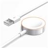 Vinmooog Caricabatterie per orologi Cavo di ricarica wireless rapida USB con connettore magnetico da 1 metro, compatibile con Per Watch Series 10/9/8/7/6/5/4/3/2, bianco