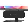 ADELGO Altoparlanti per computer desktop, soundbar per monitor con controllo touch stereo 14 W USB C Sound Enhanced Bass, altoparlante portatile per Mac Windows PS5 (nero)