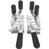 Healeved Freni Laterali e Lunga Durata Facile Installazione Kit 2pezzi in Acciaio e Plastico Accessori Riparazione Freno per Carrozzina Disabili per Sedia a Rotelle