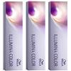 Wella Professionals Illumina Color 10/69 - Confezione da 3 pezzi, biondo chiaro/viola-cendre