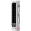 Generico Ventilatore A Torre Silenzioso - Ricaricabile Senza Pale Portatile Silenzioso 3 Velocità,Ventilatori da Tavolo Raffreddamento Piccoli Silenziosi,per Interni Casa Ufficio Dormitorio Studio Camper Sonno