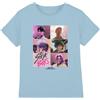 KPOP Demon Hunters Saja Boys Era Grid T-Shirt Bambini, Azzurro Chiaro, 12-13 A