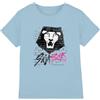 KPOP Demon Hunters Saja Boys Graffiti Wall T-Shirt Bambini, Azzurro Chiaro, 12-13 A
