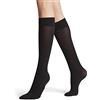 FALKE Pure Matt 50 DEN W Kh semicoprenti tinta unita 1 paio, Calzini lunghi Donna, Marrone Brenda 5179, 35-38