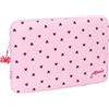 safta MINNIE MOUSE NAIVE - Custodia per laptop da 15,6 pollici, zaino ideale per bambini di diverse età, confortevole e versatile, qualità e resistenza, 39,5 x 3,5 x 27,5 cm, rosa chiaro, M, Casual