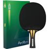 JOOLA Hugo Calderano Infinity Carbon - Racchetta da ping pong ad alte prestazioni - Impugnatura ergonomica e confortevole - Gomme approvate ITTF - Racchetta da competizione per giocatori potenti
