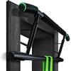 Veluris Barra per trazioni - Telaio della porta - molto resistente - Pull up bar [fino a 200 kg] - Sbarra per porta senza montaggio - 20 cm di altezza nel telaio - anche per push up (arrotondata)