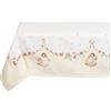 THUN, Tovaglia 6 Posti In Cotone In 100% Cotone, Collezione Sorprese di Natale, Idea Regalo per Natale, 160 x 200 cm