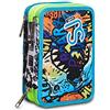SJ GANG STYLE JAM GANG Ast.3 Zip Sj Gang Flip-3d Da Sj Boy AST.3 ZIP SJ GANG FLIP-3D DA SJ BOY, Unisex - Bambini e ragazzi, Multicolore (Jet Black), Taglia Unica