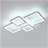 DELIPOP Plafoniera LED Soffitto, 56W 6300LM Lampada da Soffitto 6500K