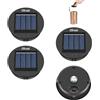OTraki 4 Pezzi Lampada Solare di Ricambio 8cm 1,2V 600mAh Luci Solari di Ricambio con Lampadine a LED, IP65 Impermeabili Ricambi Luce da Giardino per Lanterne Sospese e Lampade Solari da Giardino