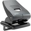Rapesco PF835PB2 Germ-Savvy Antibatterico, Perforatrice per Alti Spessori a 2 Fori, Capacità 40 Fogli, Nero