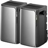 EF ECOFLOW ECOFLOW STREAM Ultra 800W batteria da 1,92 kWh*2 per kit fotovoltaico, ingresso solare 2.800 W (4 MPPT), 2 porte CA fino da 2300 W, microinverter, espandibile a 11,52 kWh, controllo intelligente AI