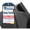 Upgrade4cars Tappeto Bagagliaio Auto Impermeabile 120 x 100 cm | Tappetino per Cofano Universale | Telo Gomma Antiscivolo per Baule | Accessori Auto Interno