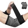 ACWOO Tutore Epicondilite Gomito, 2Pz Tutore a Compressione per Gomito Unisex, Gomitiere Palestra, Supporta per Allevia Il Dolore Al Gomito Del, All'artrite e Tutti I Tipi di Sport(L)