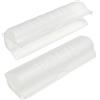 COM-FOUR® 2x Taglia fogli - distributore fogli di alluminio - distributore di pellicola trasparente - taglia fogli alluminio e pellicola trasparente