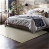 tectake® Tappeto Salotto, Tappeto Pelo Corto, Tappeti Salotto Design Elegante, Tappetino morbido, Lavabile in Lavatrice, Ideale per Sala da Pranzo, Camera, Studio, Soggiorno - Beige - 120 x 170 cm