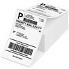 Phomemo Labels 4x6 Etichette Autoadesive per Stampanti Termiche, Etichette Termiche Impermeabili per la Spedizione, 500 Etichette Bianche Piegate 104 mm x 159 mm