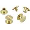 KLEBESHOP24 Viti Chicago M4 per rilegatura - lunghezze e quantità a scelta - per pelle e rilegatura libri - ottonate, 7 mm, 20 pezzi